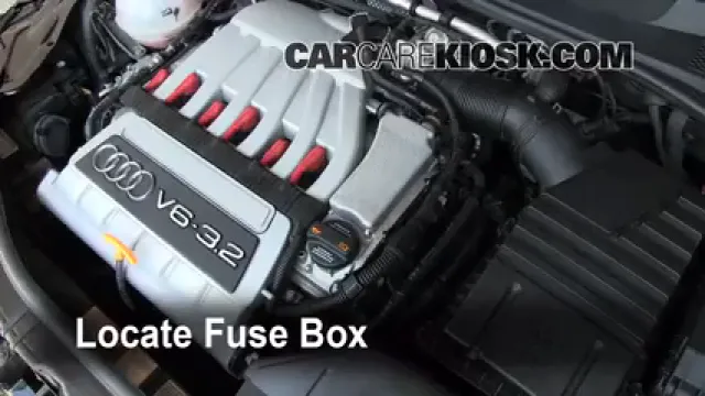 2008 Audi TT Quattro 3.2L V6 Coupe Fusible (motor) Control
